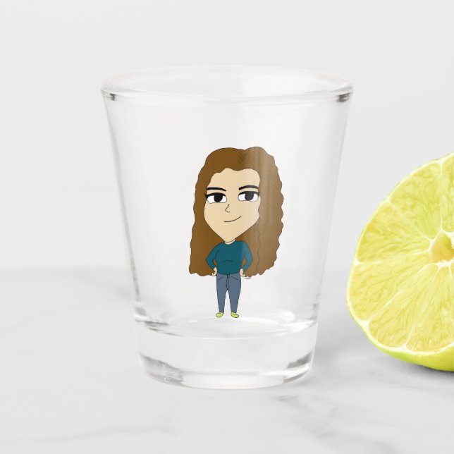 Chibi Schnapsglas (Vorderseite)
