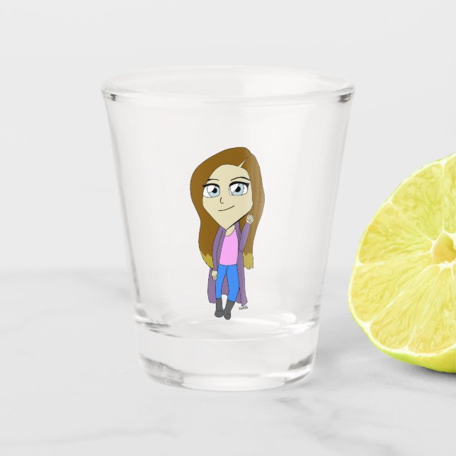 Chibi Schnapsglas (Vorderseite)