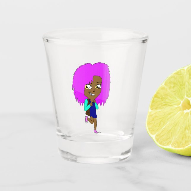 Chibi Schnapsglas (Vorderseite)