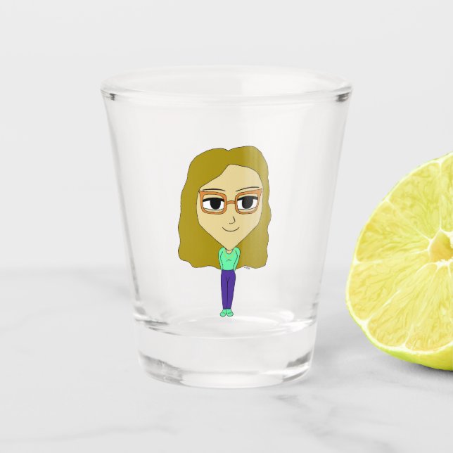 Chibi Schnapsglas (Vorderseite)
