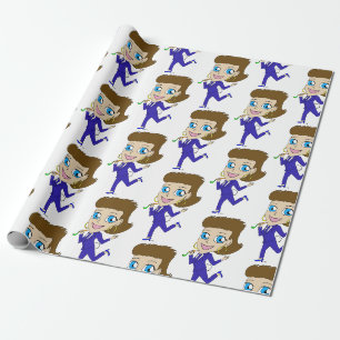 Chibi-Schwanz Geschenkpapier
