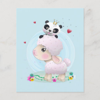 Chibi Sheep | Baby Sheep | Kids Liebe Lamm Flyer