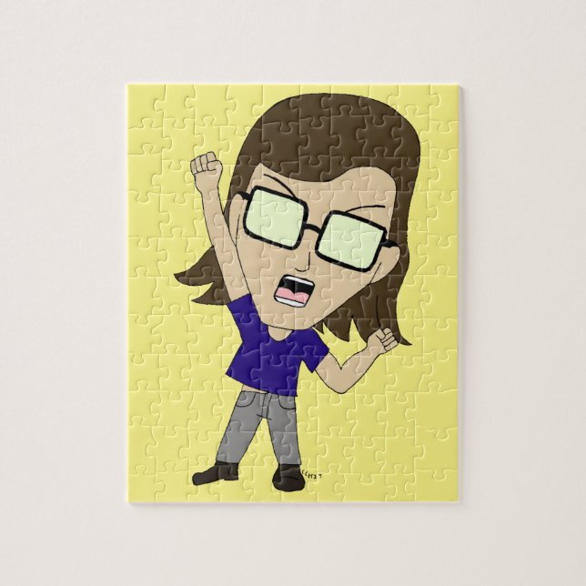 Chibi Sonic_Zeph   Puzzle (Vertikal)