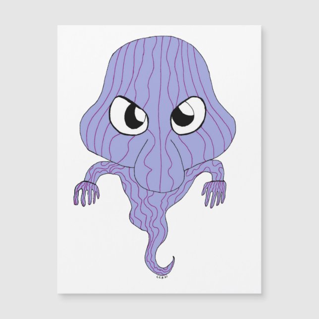 Chibi-Stil Magnetkarte (Vorderseite)