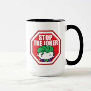 Chibi "Stopp the Joker" Unterschrift Tasse
