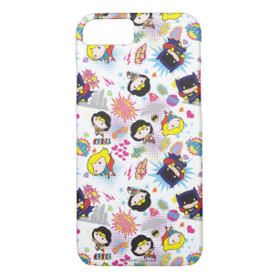 Chibi Super Heroine Pattern Case-Mate iPhone Hülle