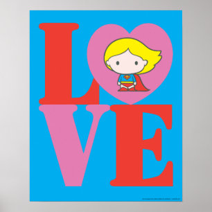 Chibi Supergirl-LIEBE Poster
