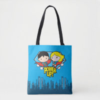 Chibi Superman & Chibi Supergirl Power Up!