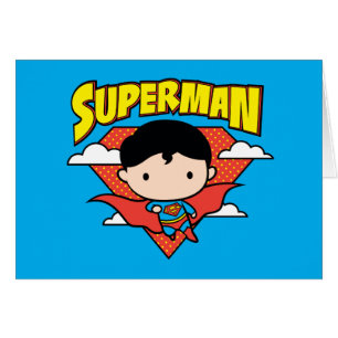 Chibi Superman Polka Dot Shield und Name