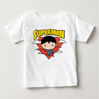 Chibi Superman Polka Dot Shield und Name