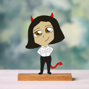 Chibi-Teufel Acrylschild