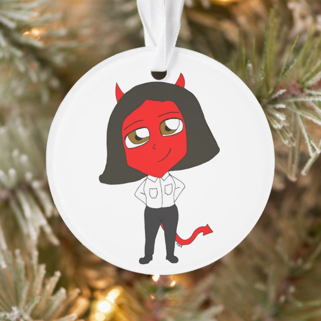 Chibi-Teufel Ornament (Baum)