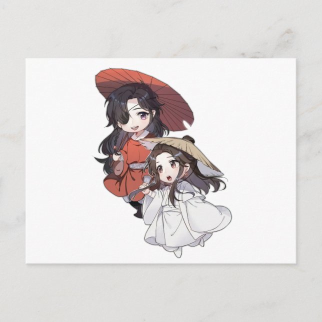 Chibi Tgcf Postcard Postkarte (Vorderseite)
