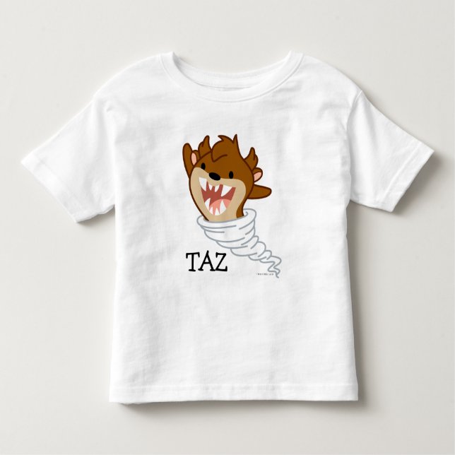 Chibi Tornado TAZ Kleinkind T-shirt (Vorderseite)