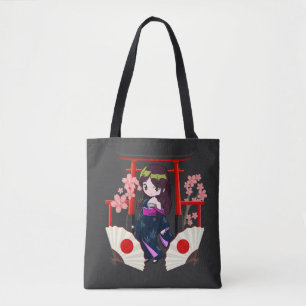 Chibi Traditionelles japanisches Girl