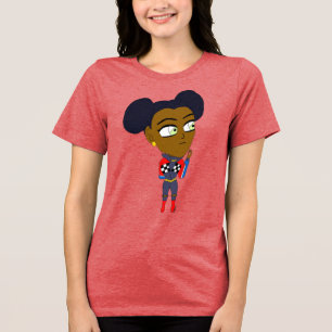 chibi Tri-Blend shirt