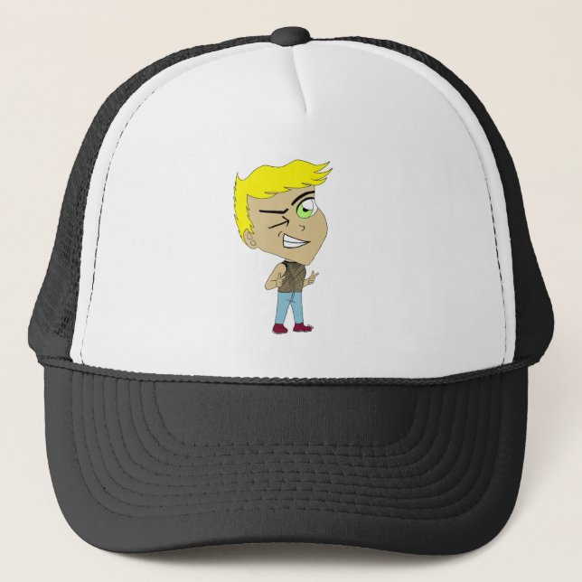 Chibi  truckerkappe (Vorderseite)