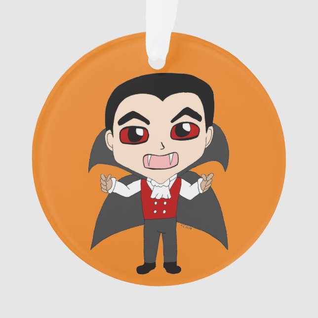 Chibi Vampir Ornament (Vorderseite)