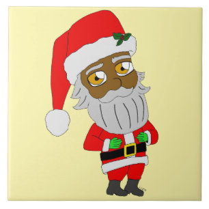 Chibi Weihnachtsmann Fliese