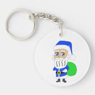 Chibi-Weihnachtsmann Schlüsselanhänger