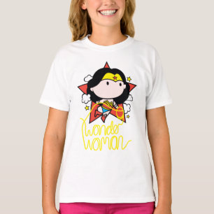 Chibi Wonder Frau fliegt mit Lasso T-Shirt