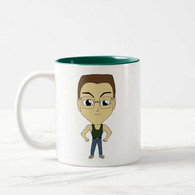 Chibi Zweifarbige Tasse (Links)
