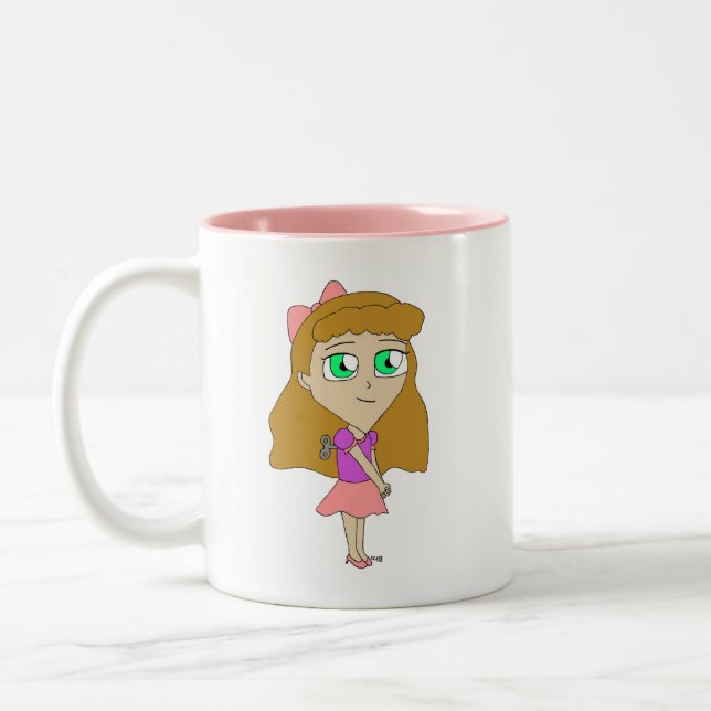 Chibi Zweifarbige Tasse (Links)