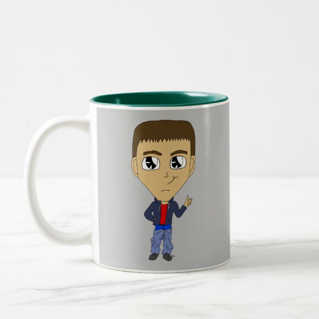 Chibi Zweifarbige Tasse (Links)