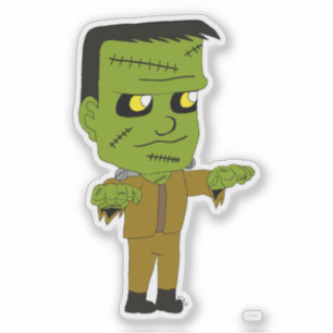 Chibinmonster Aufkleber