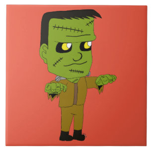 Chibinmonster Fliese