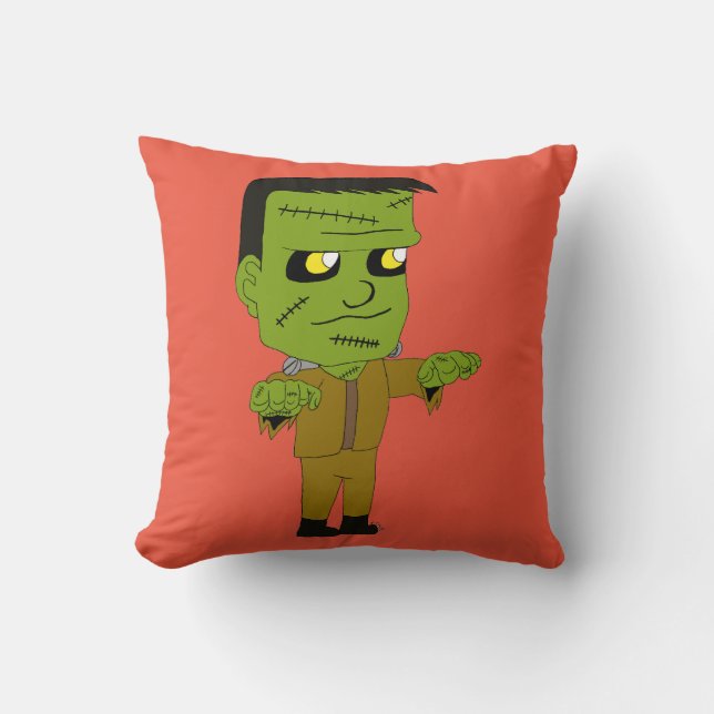 Chibinmonster Kissen (Vorderseite)