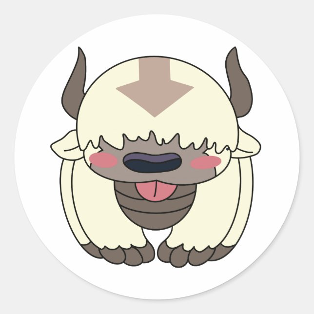 CHIBY APPA RUNDER AUFKLEBER (Vorderseite)