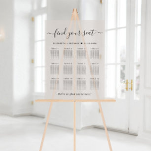 Chic 12 Table Taupe Hochzeit Mattiert Acrylschild