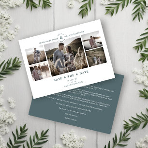 Chic 5 Custom Fotos Minimalistisch Collage Wedding