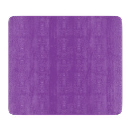 Chic 6x7 Lavender Lila Glass Cutting Board Schneidebrett