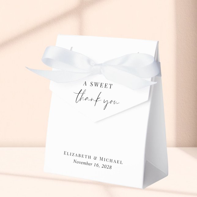 Chic A Sweet Danke Gastgeschenk Hochzeit Boxes Geschenkschachtel (Von Creator hochgeladen)