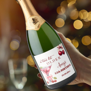 Chic A Tini Bit Älter Cherry Martini 45. Geburtsta