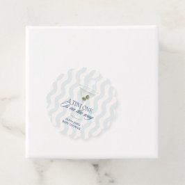 Chic a tini one boy baby dusche geschenkanhänger