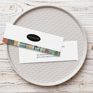 Chic Add your logo OEarl Display Card