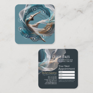 Chic Aerial Air Yoga Instructor Class Pass Treuekarte