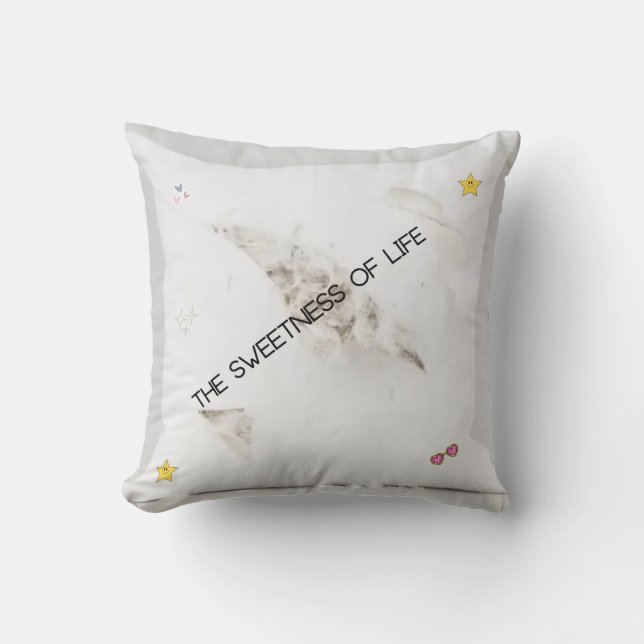 chic and Comfortable Pillow for Your Home Decr Kissen (Vorderseite)