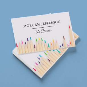 Chic Artist Modern Art Director Gallery Creative Visitenkarte