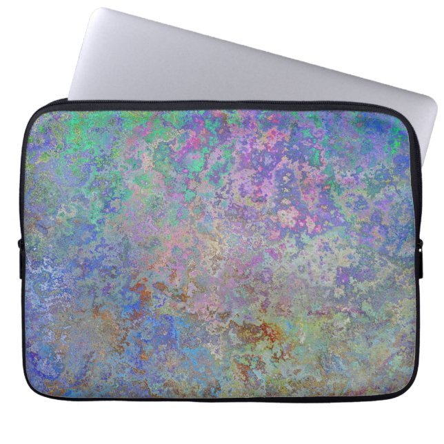 Chic Artistic Abstract Design Laptop Sleeve (Vorderseite)