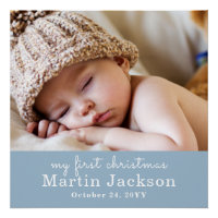 Chic Baby's First Christmas Newborn-Foto