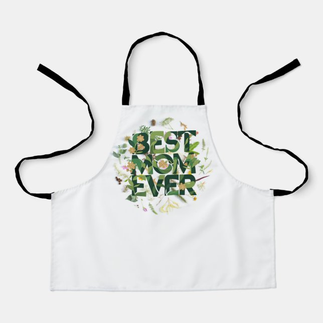 Chic Best Mama je Muttertagsgeschenke Schürze (Vorderseite)