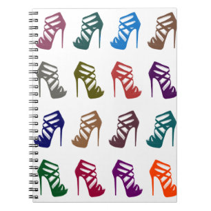 Chic-bezauberndes buntes hohes notizblock