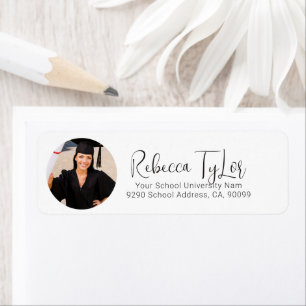 Chic Black & Red Typografy Custom Foto