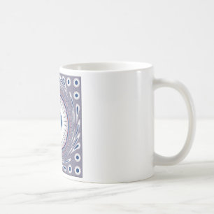 Chic blau tasse