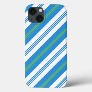 Chic Blue Decksstuhl Streifen Case-Mate iPad Fall iPhone Hülle