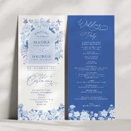 Chic Blue White Chinoiserie Blumenzwiebelprogramm